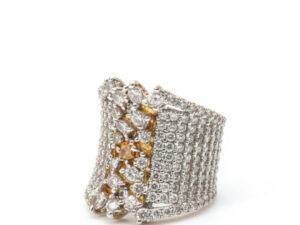 Rings with white stone