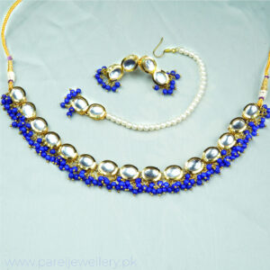 Blue Neckles Set