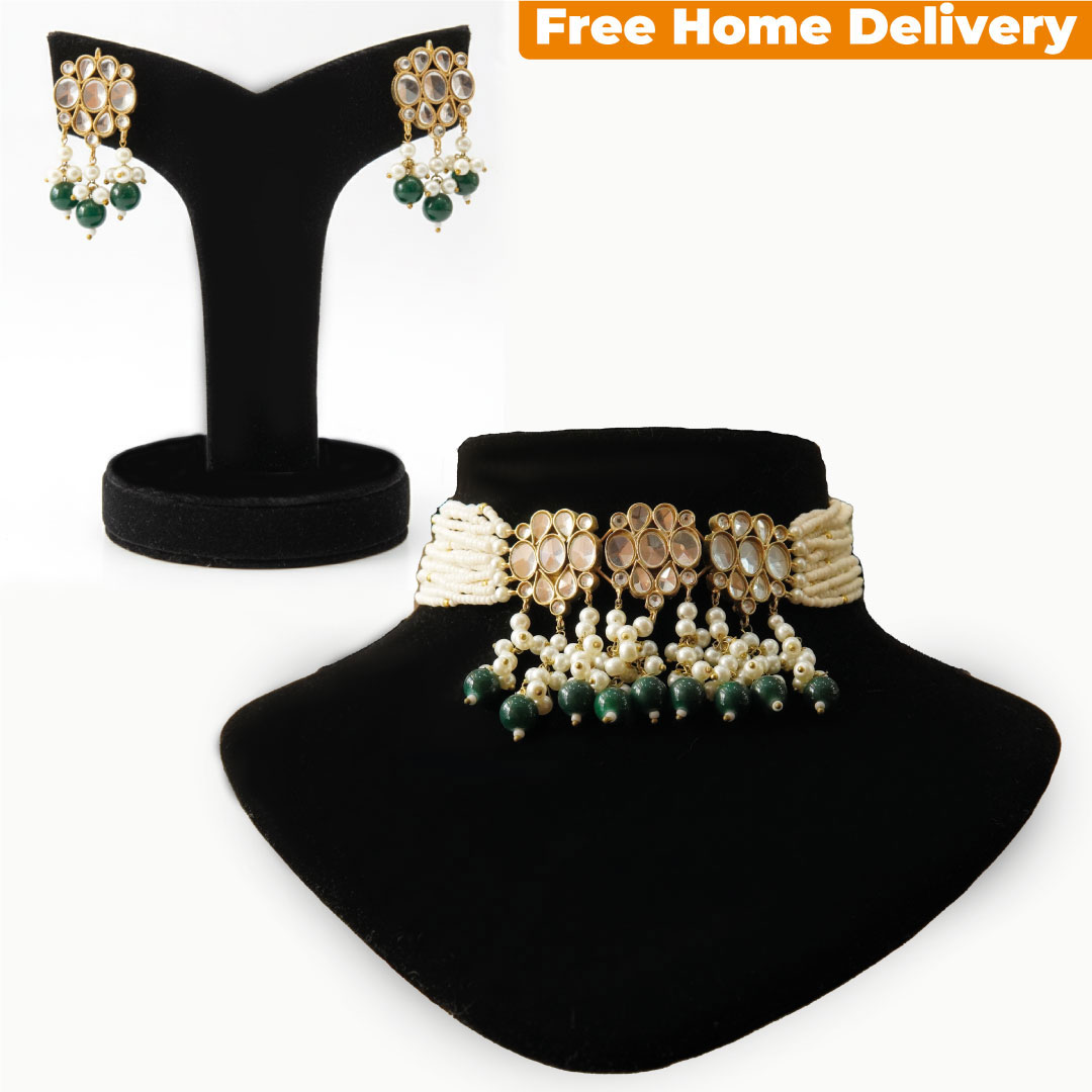 KUNDAN CHOKHR SET